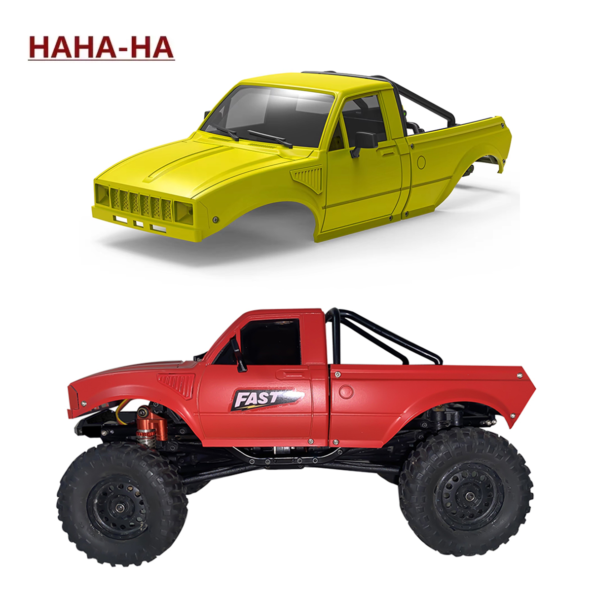 Rc Car Body Shell - IR60-24 133mm Wheelbase Pickup Hard Body