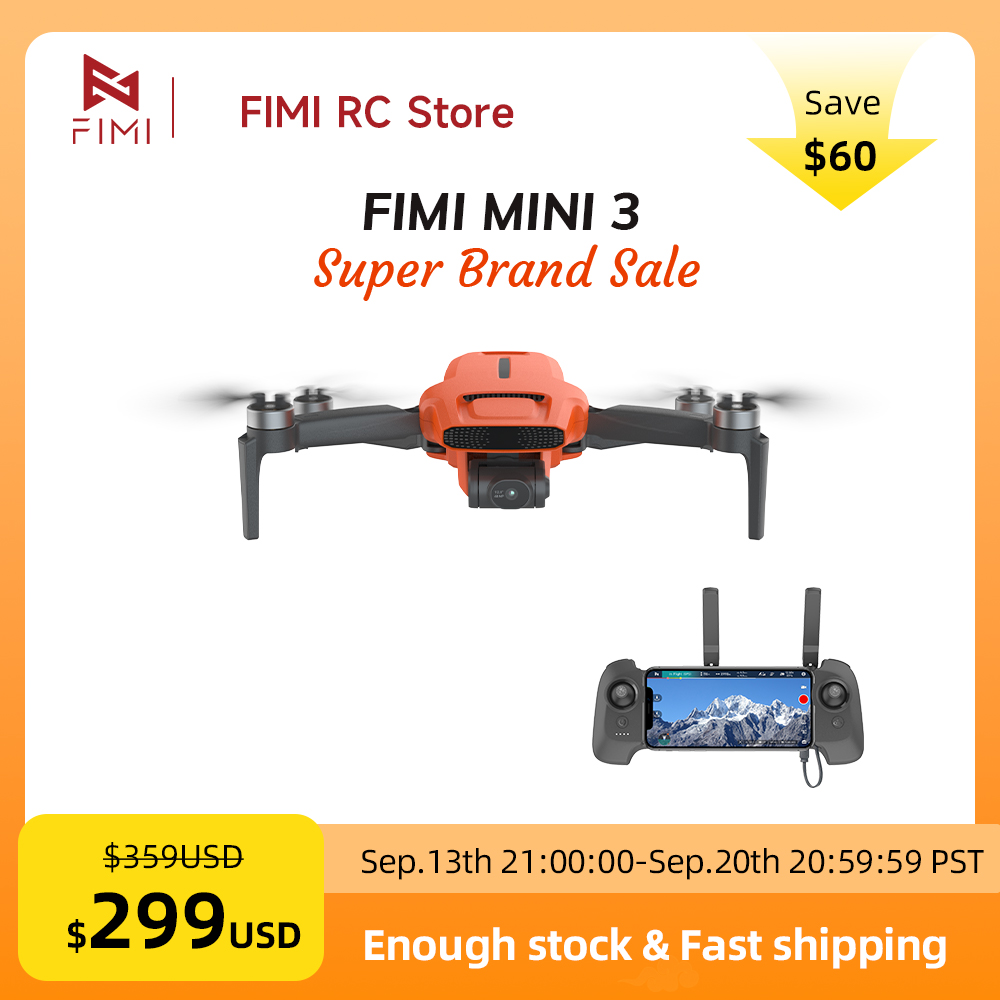 Drone Rc Team City - FIMI MINI 3 Camere Drone 4K