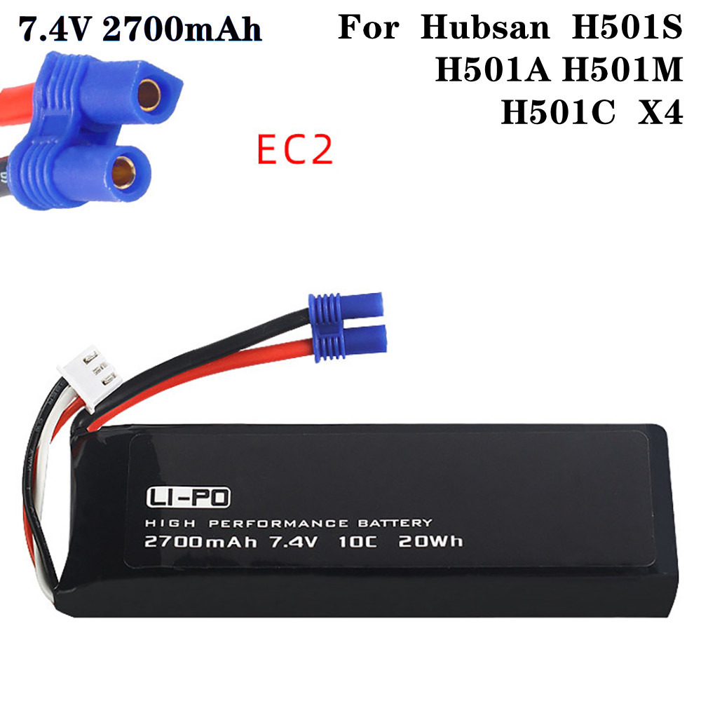 Dron Rc Quadcopter - 7.4V 2700mAh 10C Original Battery for