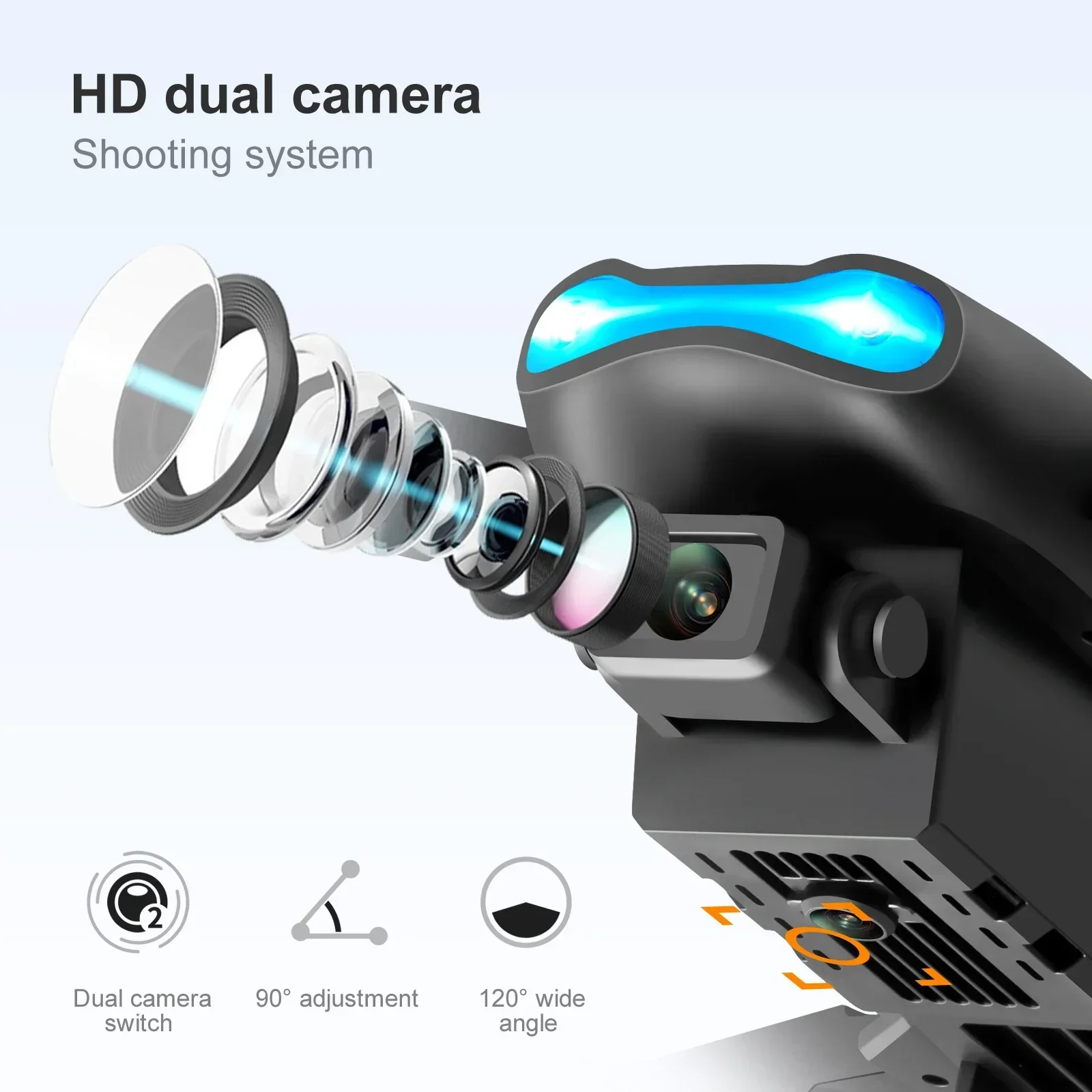 New E99 Pro HD 4K Drone Dual C - Dron Rc Quadcopter recension och pris