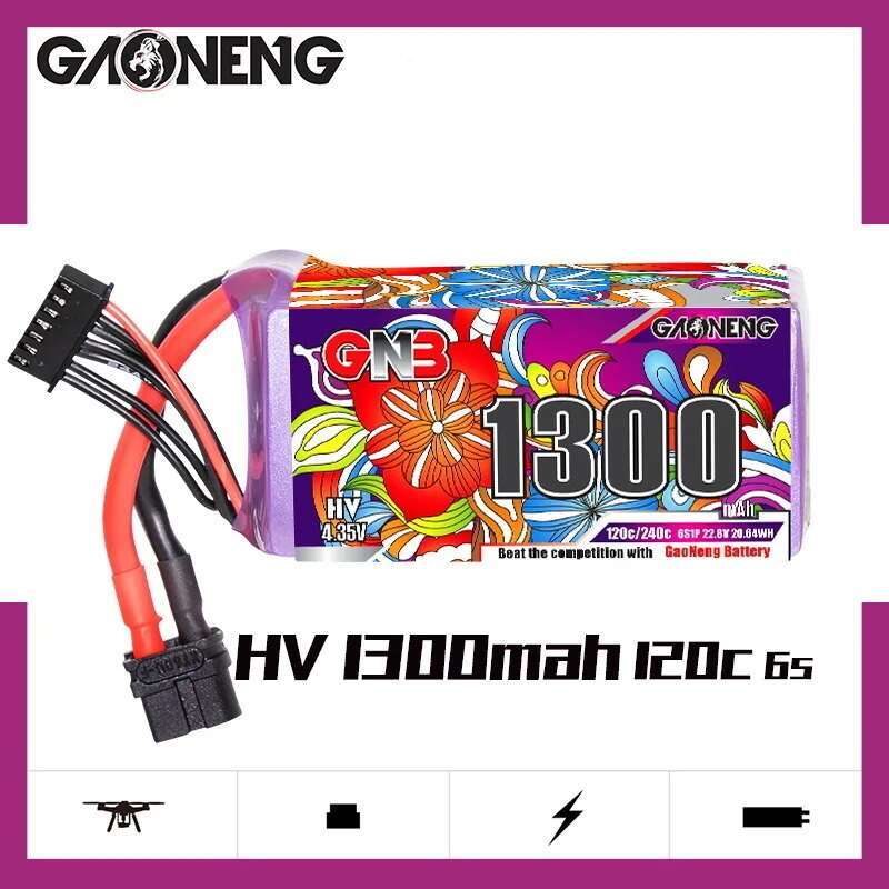 2Pcs GNB 6S Lipo Battery 22.8V - Drone Lipo Battery recension och pris