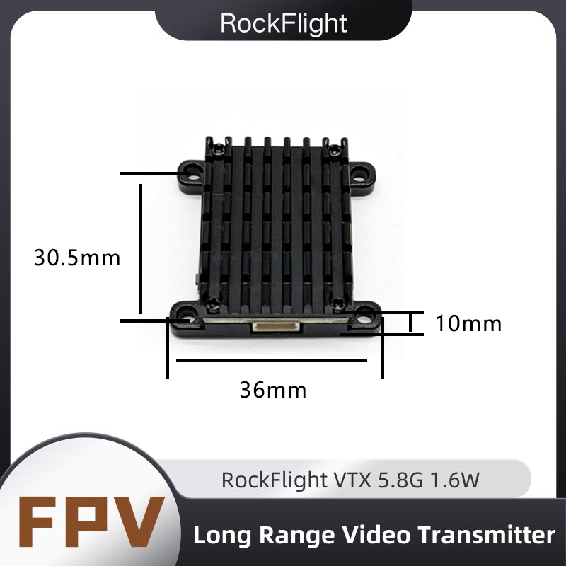 RockFlight TX663 VTX 5.8G 48CH - - Remote Control (Rc) Drone recension och pris