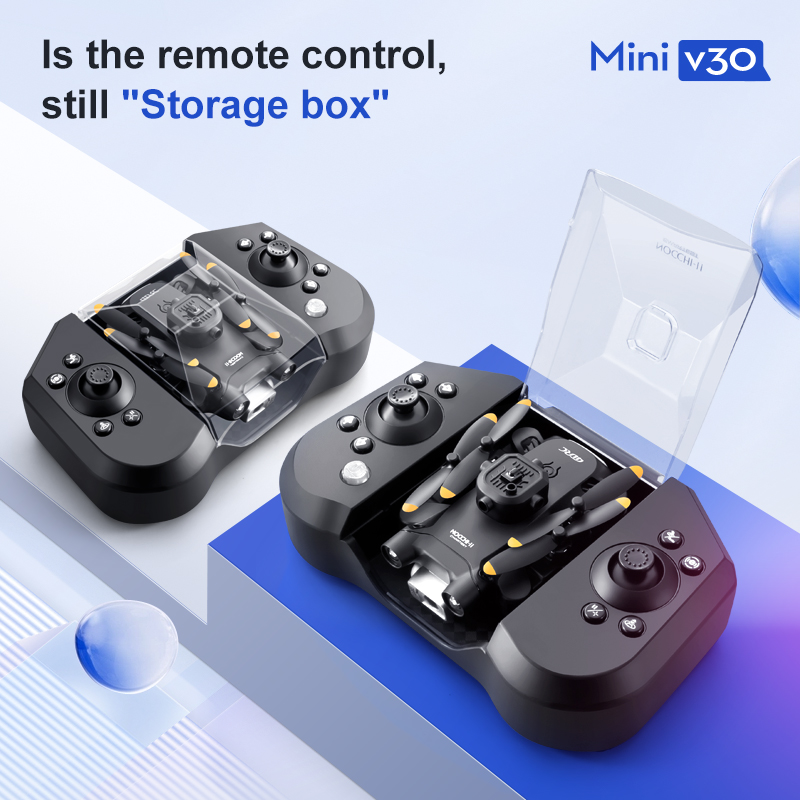 Mini V30 WiFi FPV Drone With 4 - Rc Drone Uav recension och pris