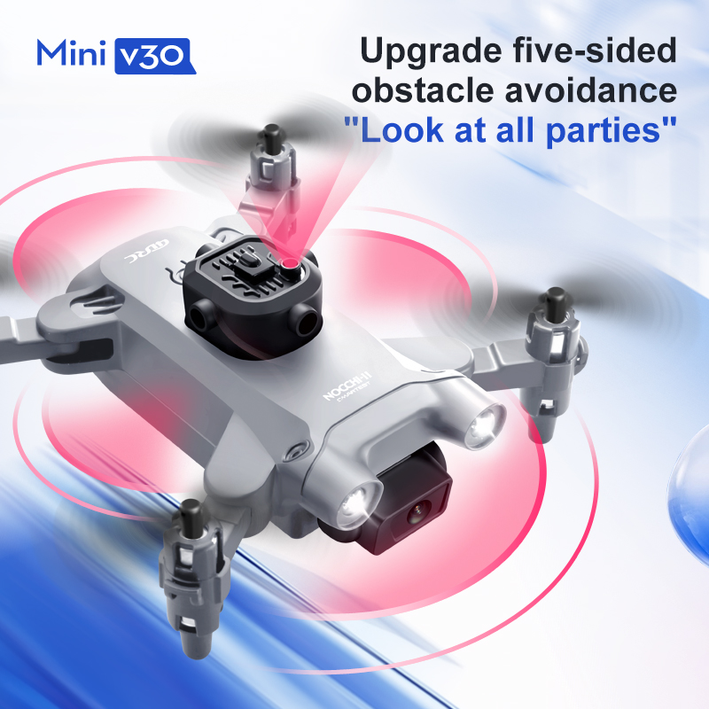 Mini V30 WiFi FPV Drone With 4 - Rc Drone Uav recension och pris
