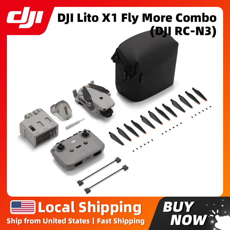 DJI Lito X1 Fly More Combo (DJ - Drone Dji Rc N1 recension och pris