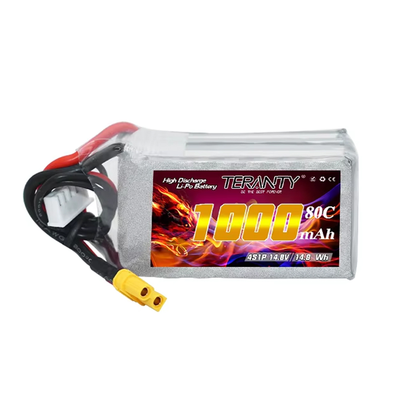 TERANTY 4S 1000mAh 14.8V 80C/1 - Drone Lipo Battery recension och pris