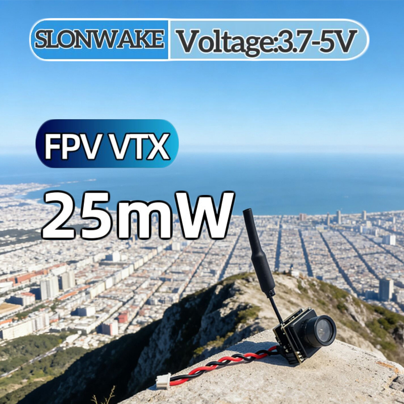 SLONWAKE FPV 25mW power simula - - Remote Control (Rc) Drone recension och pris