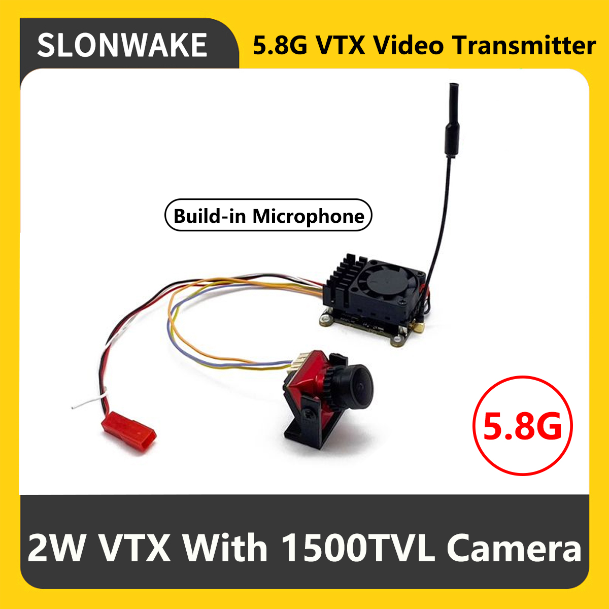 SLONWAKE 5.8G 2000mW FPV VTX T - Drone Rc With Camera recension och pris