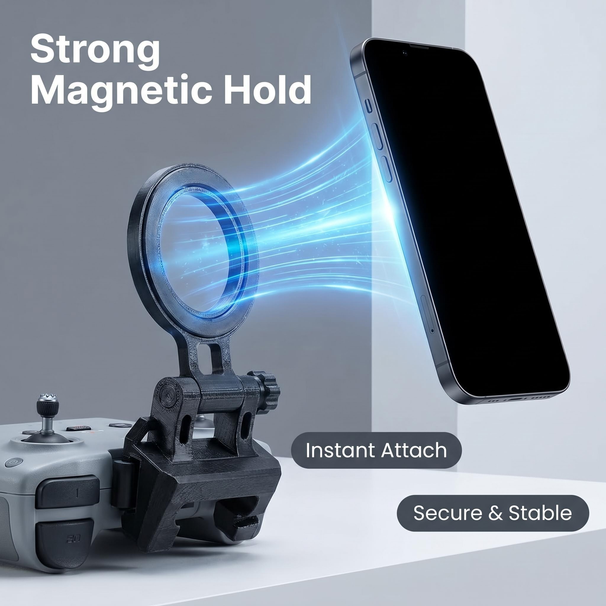 Foldable MagSafe Magnetic Phon - Drone Dji Rc N2 recension och pris