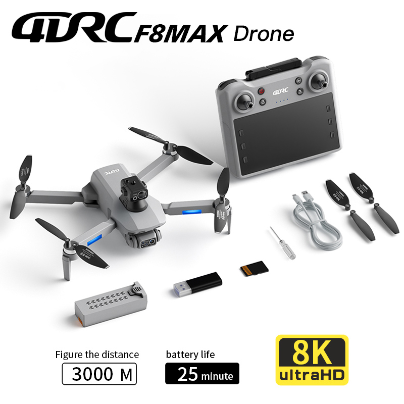 F8 MAX GPS Drone Professional  - Drone Rc Team City recension och pris