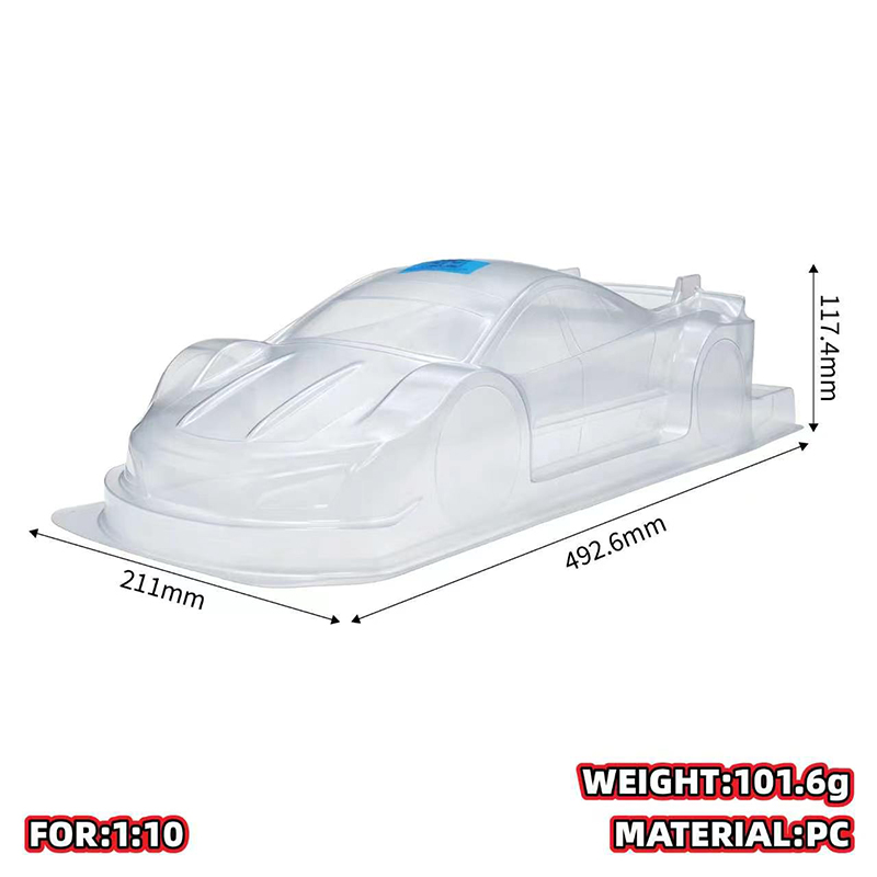 1/10 RC On‑Road Drift Car Body - Rc Car Body Shell recension och pris