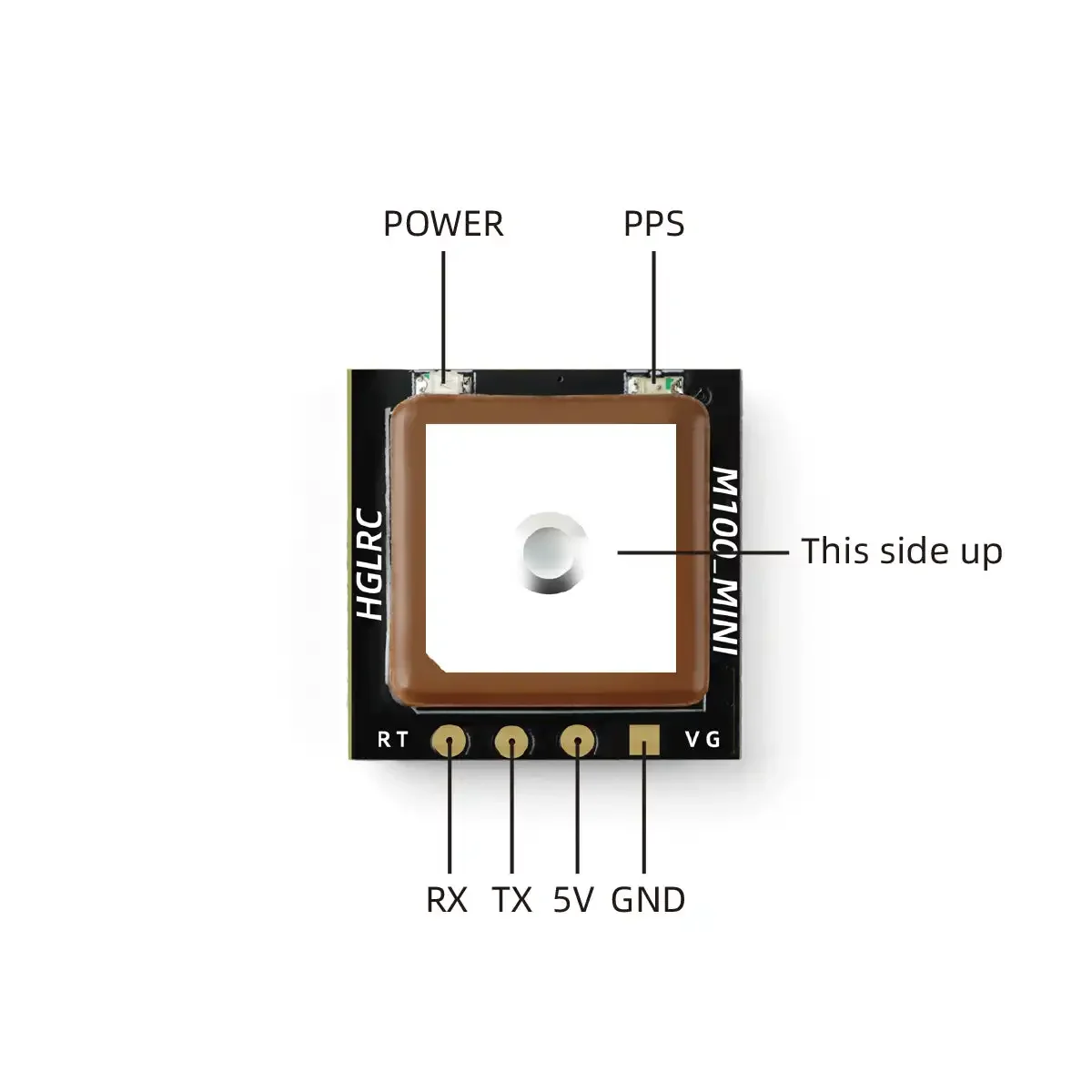 HGLRC M100 MINI GPS Module M10 - Rc Drone Uav recension och pris