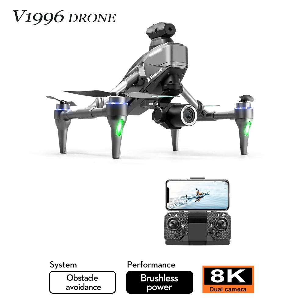 2024 New V196 Drone 8K Profess - Drone V196 Rc recension och pris