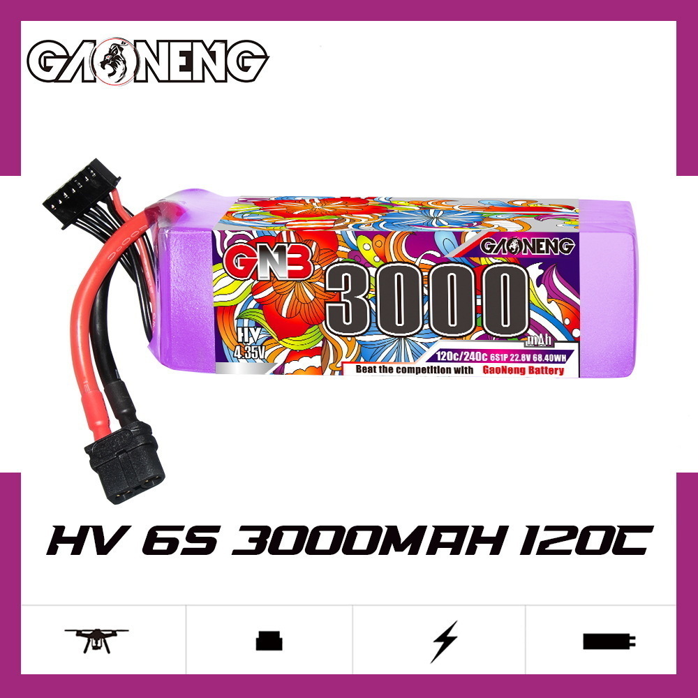 GNB Lipo Battery 6S 22.8V 3000 - Drone Lipo Battery recension och pris