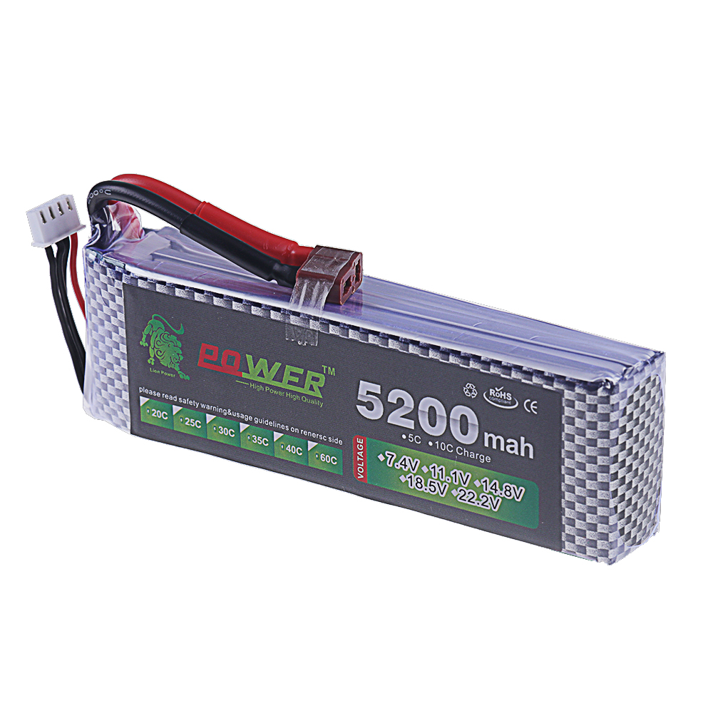 3S Lipo Battery 11.1V 5200mah  - Drone Lipo Battery recension och pris