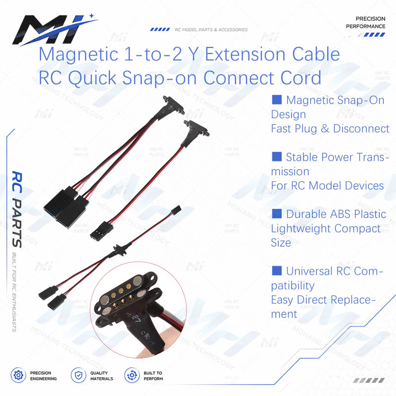 Magnetic 1-to-2 Y Extension Ca - - Remote Control (Rc) Drone recension och pris