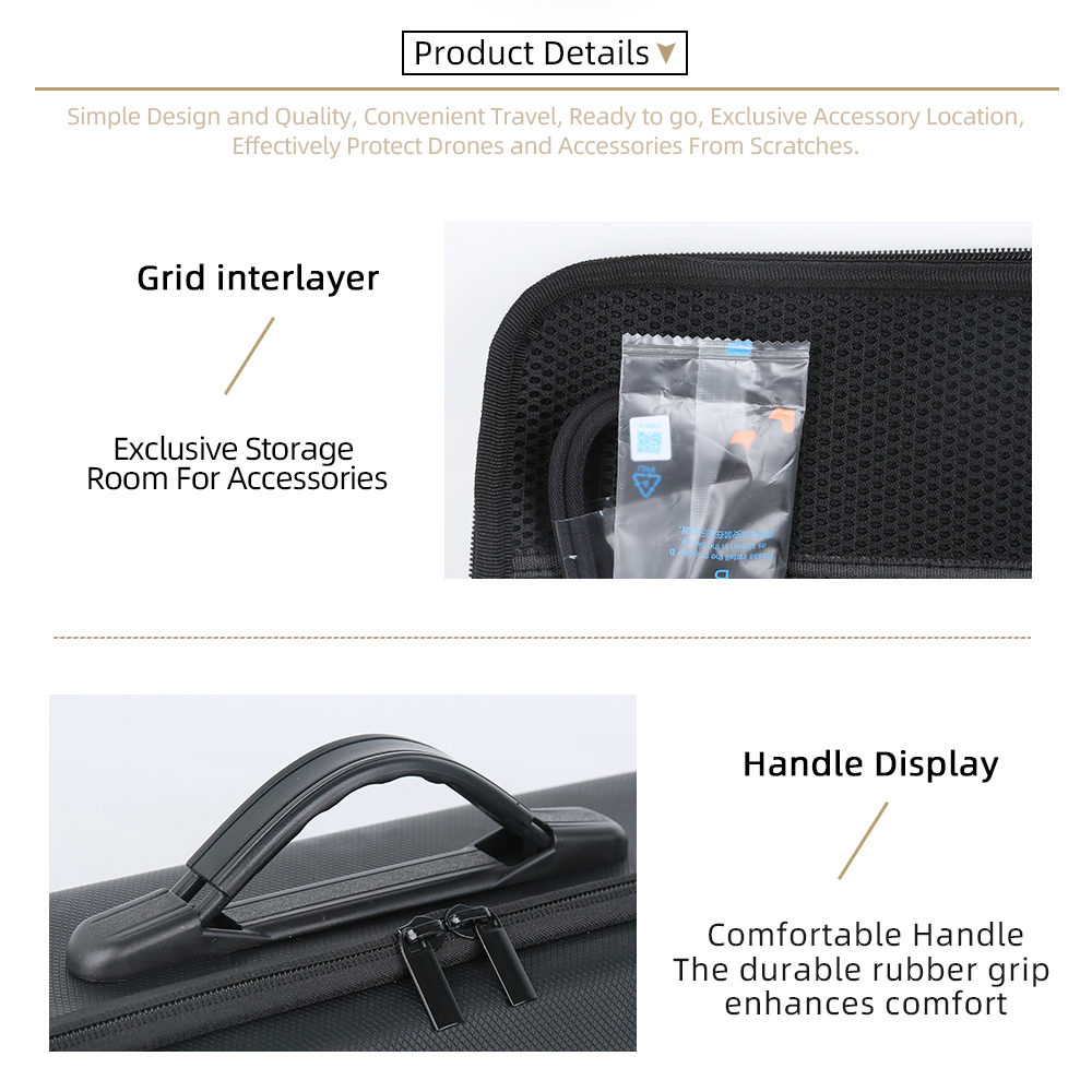 Storage Bag Carrying Case For  - Drone Dji Rc N1 recension och pris