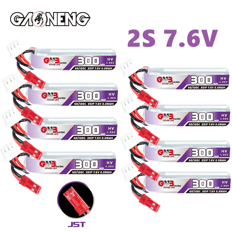 GAONENG GNB 2S 7.6V 300mAh 60C - Drone Lipo Battery recension och pris