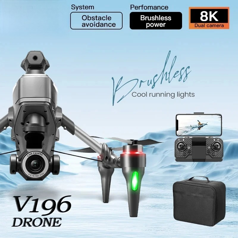 Original V196 Drone 8K Profess - Drone V196 Rc recension och pris